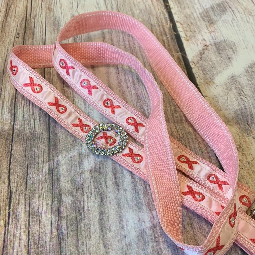 Dog Leashes/Collar Bundle • Breast Cancer Awareness💕